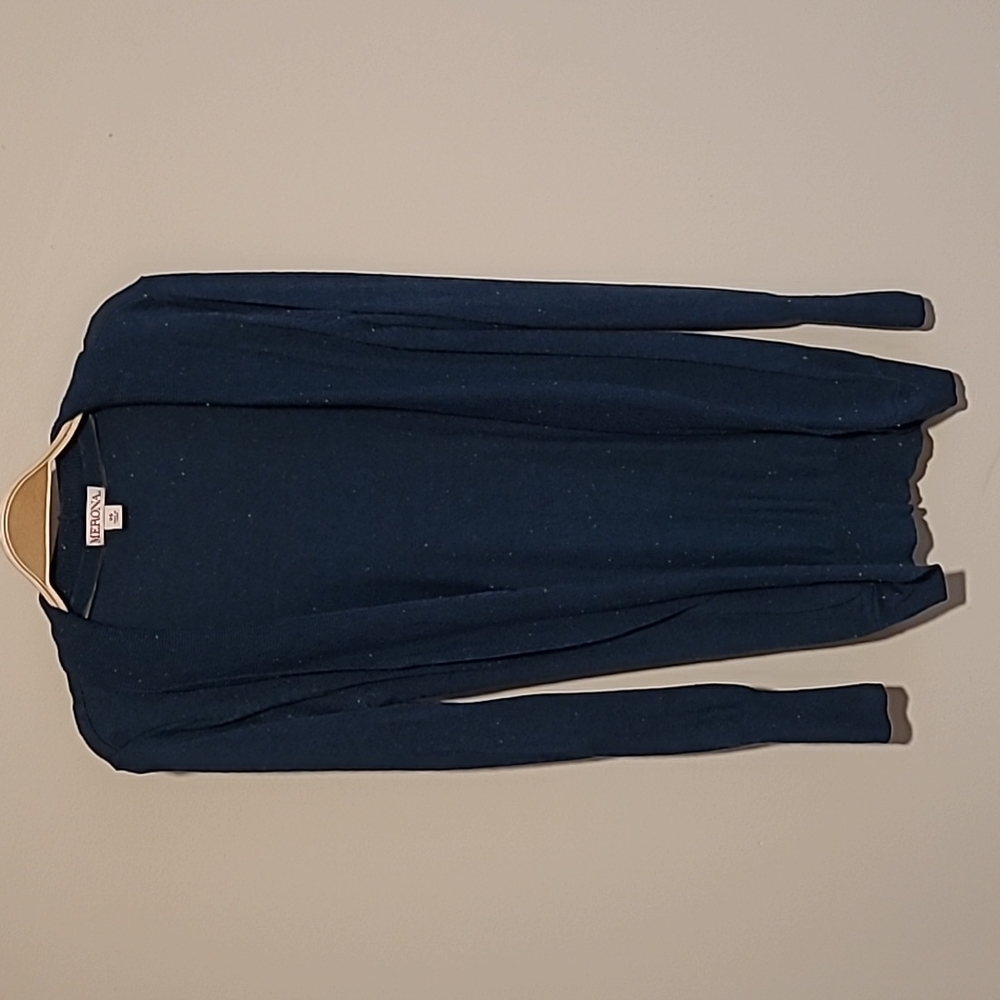 Merona, XS, Dark Teal, Cardigan Sweater